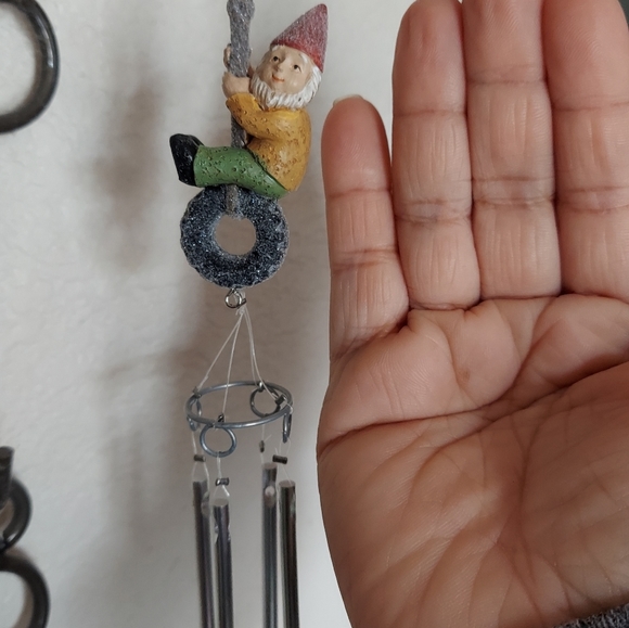 Miniature Gnome Wind Chime 4 pack - Picture 3 of 5